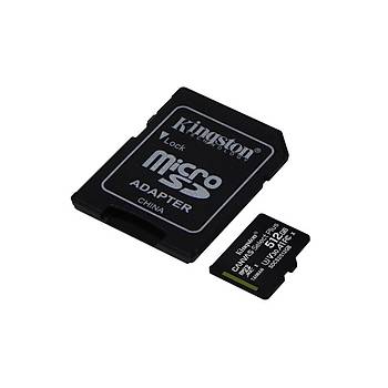 Kingston SDCS2/512GB Canvas Select Plus SDXC Class10 UHS-I microSD Hafýza Kartý