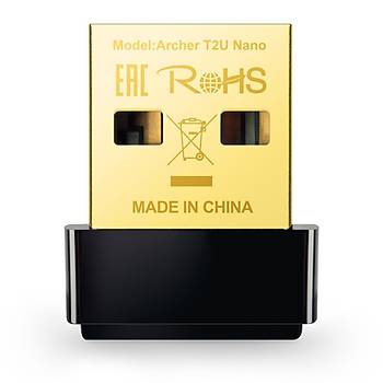 Tp-Link ARCHER T2U NANO 2.4/5 Ghz Nano Wireless USB Adaptör