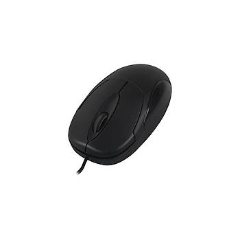 Everest SM-216 USB 1200Dpi 2 Tuþlu Siyah Mouse