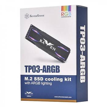 Silverstone SST-TP03-ARGB TP03-ARGB 22x80 M.2 SSD Soðutucusu
