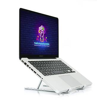 Tx TXACNBPS 11-15.6 inch 6X Yükseklik Ayarlý Katlanabilir Alüminyum Notebook Standý