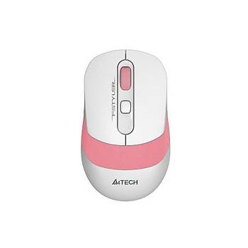 A4 Tech FG10 2000 Dpi 4 Tuþlu 2.4Ghz Kablosuz Beyaz Pembe Mouse