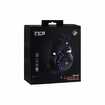 Inca IGK-X10 Lapetos Serisi 7.1 Surround RGB Led Sunctional Vibration Gaming Kablolu Kulaklýk