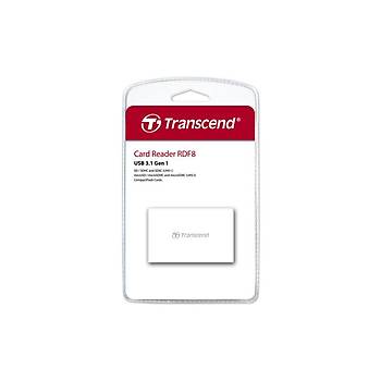 Transcend TS-RDF8W2 RDF8 USB 3.0 Cf/Sd/Msd Bayaz Kart Okuyucu