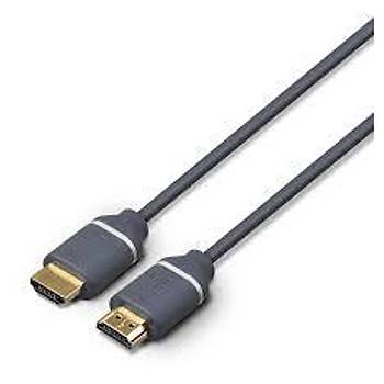 Philips SWV5610G/00 1.5 Mt HDMI to HDMI Erkek-Erkek Ethernet Altýn Uçlu HDMI Görüntü Kablosu