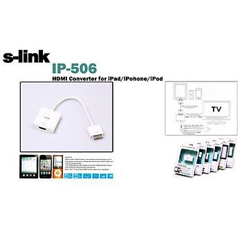 S-Link IP-506 Ipod Iphone Ipad Ýçin to HDMI Harici Ekran Kartý