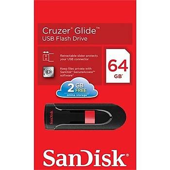 Sandisk SDCZ60-064G-B35 64 GB Cruzer Glide USB 2.0 USB Flash Bellek