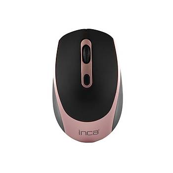 Inca IWM-211RG 1600 Dpi 3 Tuþlu Sessiz Siyah Altýn Kablosuz Mouse