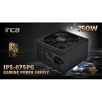 Inca IPS-750 750W 80+ Gold 12 cm Fanlý PFC Power Supply