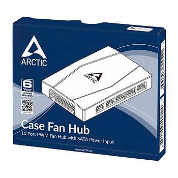 Arctic AR-ACFAN00175A 10 Portlu PWM SATA Güç Destekli Fan Hub