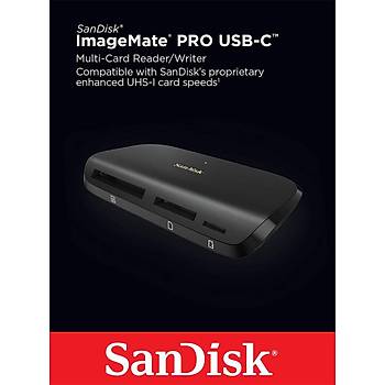 Sandisk SDDR-A631-GNGNN ImageMate PRO USB Type C Reader/Writer Kart Okuyucu