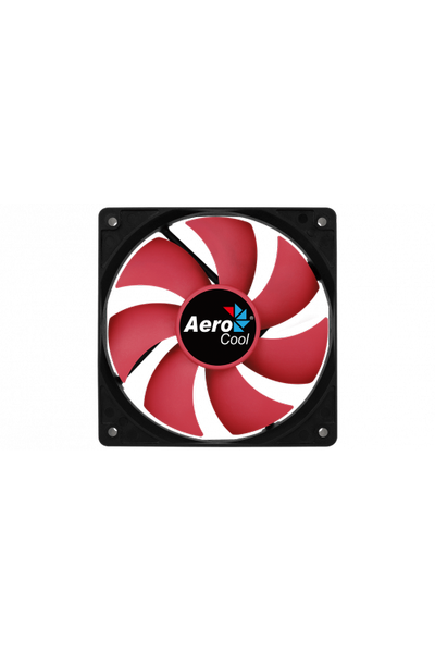 Aerocool AE-CFFR120PRD Force 12 cm PWM 4 Pin Krmz Sessiz Kasa Fan