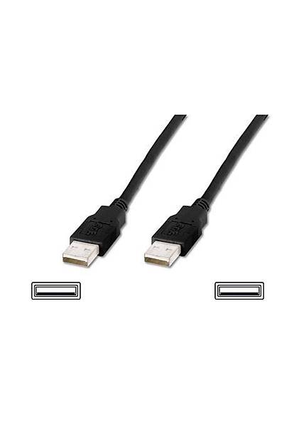 Digitus AK-300101-030-S 3 Mt USB 2.0 to USB 2.0 Erkek-Erkek AWG28 USB 2.0 Kablo
