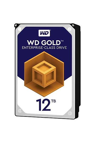 Western Digital WD121KRYZ 12 TB 7200Rpm 256MB Sata Gold Enterprise Nas Harddisk