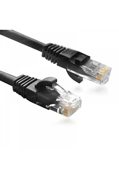Dark DK-CB-NT6U300B 3 Mt CAT6 Cu AWG24/7 UTP Siyah Patch Cord Kablo