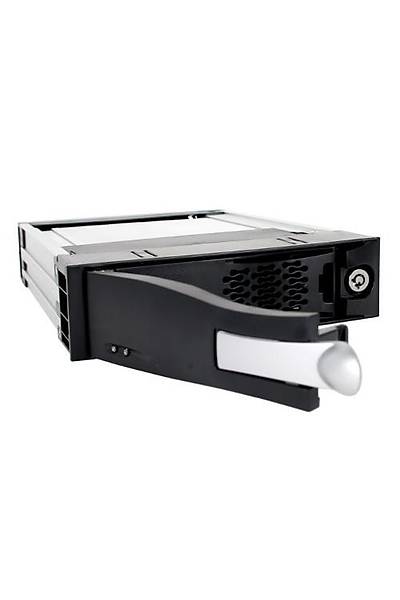 Icy Dock MB123SK-B Moble Rack 3.5 inch x 1 Yuva 5.25 inch evirici Disk Kza