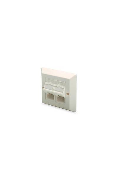 Digitus DN-93805 Keystore Jack takmak iin 2 li Kapakl Priz