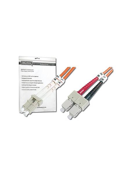 Digitus DK-2632-15 15 Mt LC-SC 62.5/125 Multimode Fiber Patch Kablo
