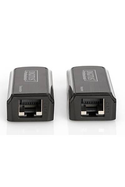 Digitus DS-55203 50 Mt RJ45 to HDMI USB Güç Beslememli Alıcı-Verici HDMI Sinyal Uzatma Cihazı