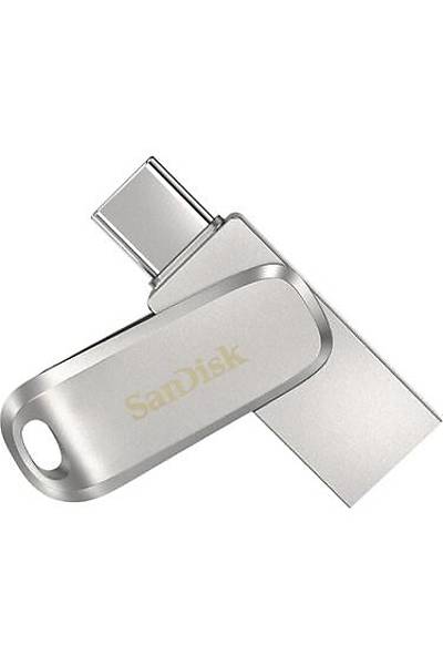 Sandisk SDDDC4-128G-G46 128 GB Dula USB 3.1 Gen - Type C Drive Luxe USB Flash Bellek