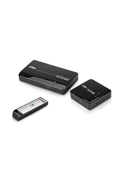 Aten VE809 30 Mt HDMI to Wireless 1080p Kablosuz Kumandal Mesafe Uzatma Cihaz