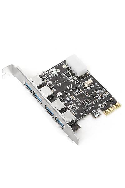 Dark DK-AC-U3P4 U3P4 4 x USB 3.0 Portlu PCI Express x1 Kart
