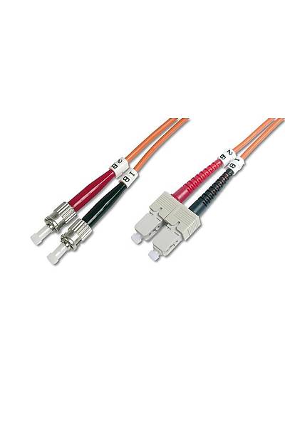 Digitus DK-2612-10 10 Mt ST-SC 62.5/125 Multimode Fiber Patch Kablo