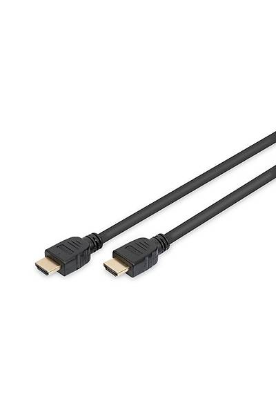 Digitus AK-330124-020-S 2 Mt HDMI to HDMI Erkek-Erkek v2.1 8K 4230p A Balantl Altn Ulu Kablo