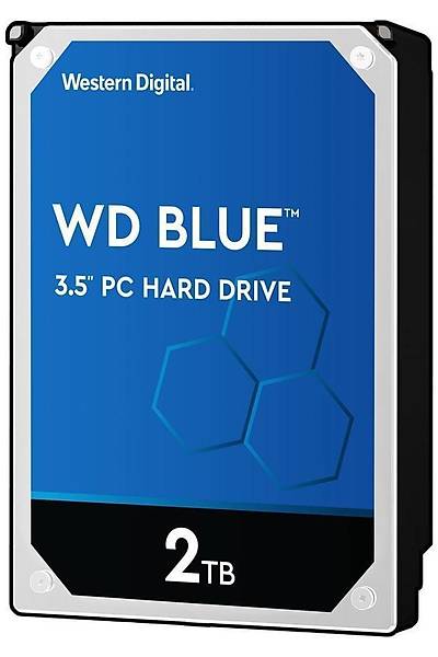 Western Digital WD20EZBX 2 TB 7200Rpm 256MB 3.54 inc SATA Blue Bilgisayar Harddisk