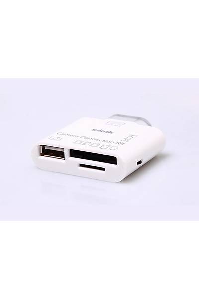 S-Link IP-504 Ipad 5 in 1 ( SD(HC)/MS DUO/M2 /T-Flash) Kart Okuyucu