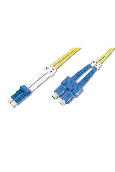 Digitus DK-2932-03 3 Mt LC-SC 09/125 Singlemode Fiber Optik Patch Kablo