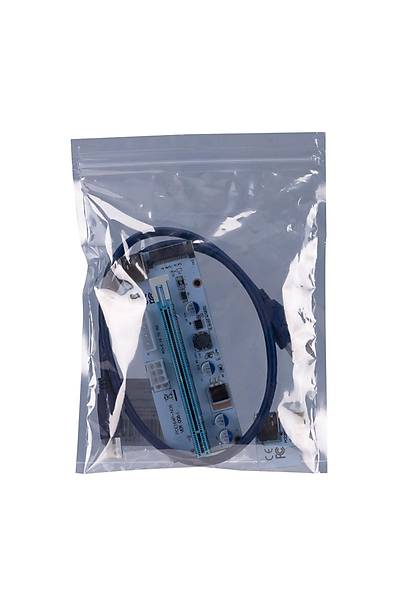 S-Link SL-EX10 PCIe to 16x SATA 6 Pin Bitcoin Riser Ekran Kart Ykseltici