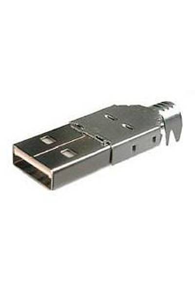 Digitus A-USBPA-N USB Tip A 4P Erkek Beyaz zolatr