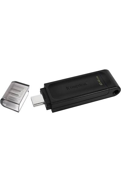 Kingston DT70/64GB 64 GB DataTraveler 70 USB 3.2 Type C USB  Flash Bellek