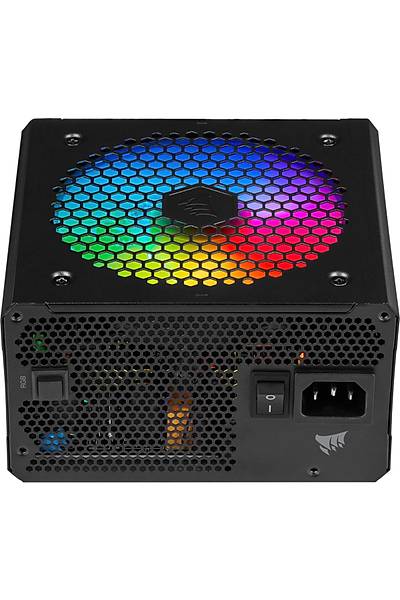 Corsair CP-9020216-EU CX550F 550 W 80+ Plus Bronze 14cm RGB Fan Tam Modler G Kayna