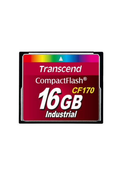 Transcend TS16GCF170 16 GB CF170 300X 90/60Mb/s Industral Compact Hafza Kart