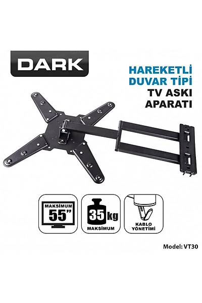 Dark DK-AC-VT30 VT30 23 - 55 inch Hareketli Katlanabilir Duvar Tipi TV Ask Aparat