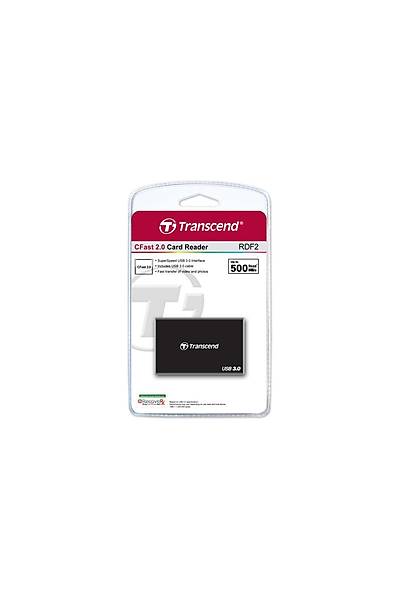 Transcend TS-RDF2 RDF2 USB 3.0 Siyah Kart Okuyucu