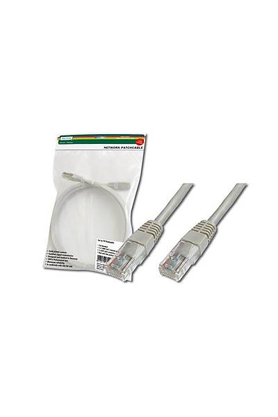 Digitus DK-1511-200 20 Mt CAT5E AWG26/7 U/Utp Gri Patch Cord Kablo