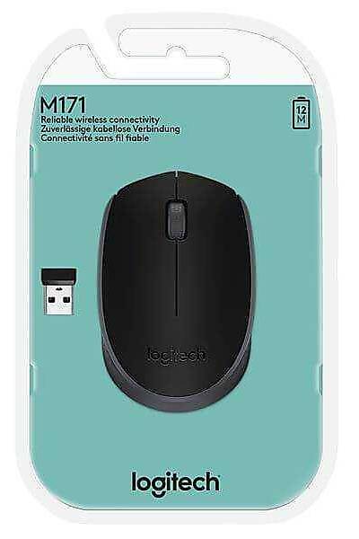 Logitech 910-004424 M171 Kablosuz Siyah Mouse