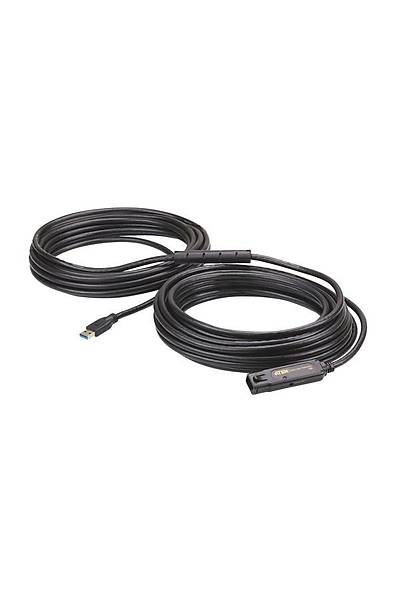Aten UE3315A 15 Mt USB 3.2 Gen1 to USB 3.2 Gen1 Erkek-Dii USB Uzatma Kablosu