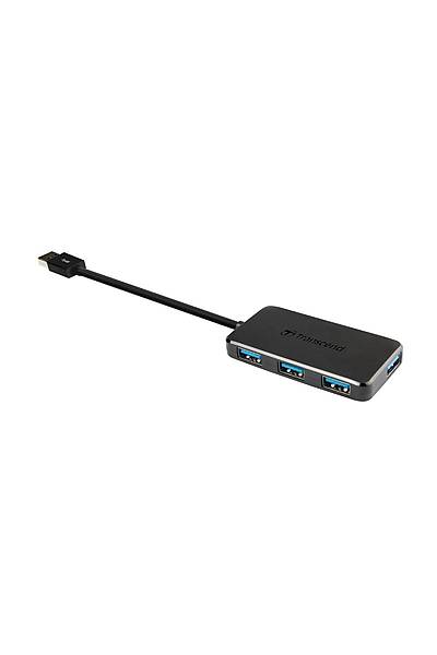Transcend TS-HUB2K USB 3.0 to 4 Port USB 3.0 Siyah USB Çoklayıcı