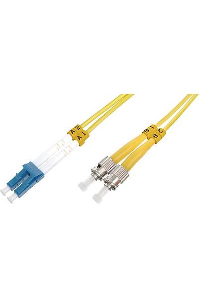 Beek BC-FO-9LCST-20 20 Mt LC-ST 09/125 LSZH SingleMode Duplex Patch Cord Kablo