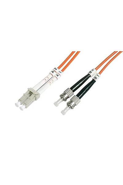 Beek BC-FO-6LCST-05 5 Mt LC-ST 62.5/125 OM1 Multimode Duplex Patch Cord Kablo