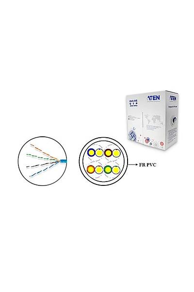 Aten 2L-2801 305 Mt CAT5E Low Skew 350Mhz 24AWG Data Kablo KVM Switch in