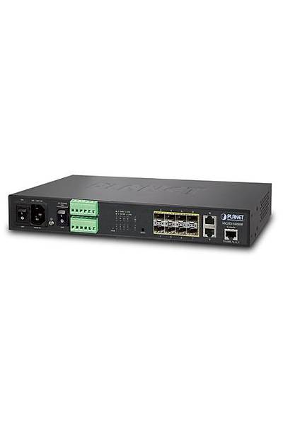 Planet PL-MGSD-10080F 8 x 1000Base-SX/LX/BX SFP 2 X 1000Base-T Managed Metro Ethernet Switch