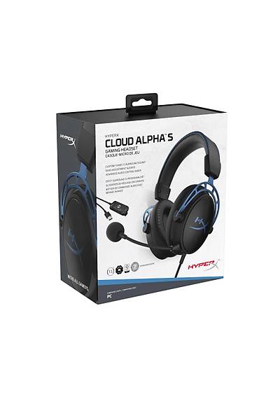 Kingston HX-HSCAS-BL/WW Hyperx Cloud Alpha S 7.1 Mikrofonlu Oyuncu Kulakl