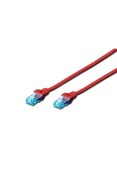 Beek BC-U5100R 10 Mt CAT5E U/UTP AWG26 Krmz Patch Cord Kablo