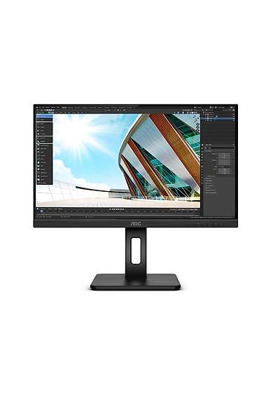 Aoc Q32P2 31.5 inch 2560x1440 5ms 75Hz HDMI DP Pivot Siyah Monitr
