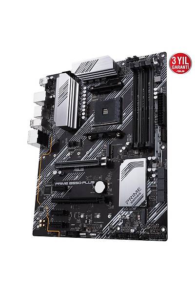 Asus PRIME B550-PLUS SC-AM4 B550 DDR4 4600(OC) M2 ATX Amd Ryzen Anakart